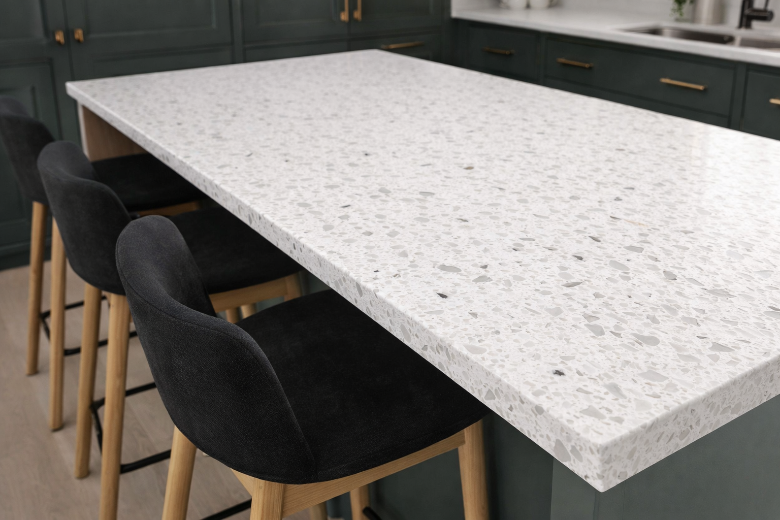 Mirror White Kitchen