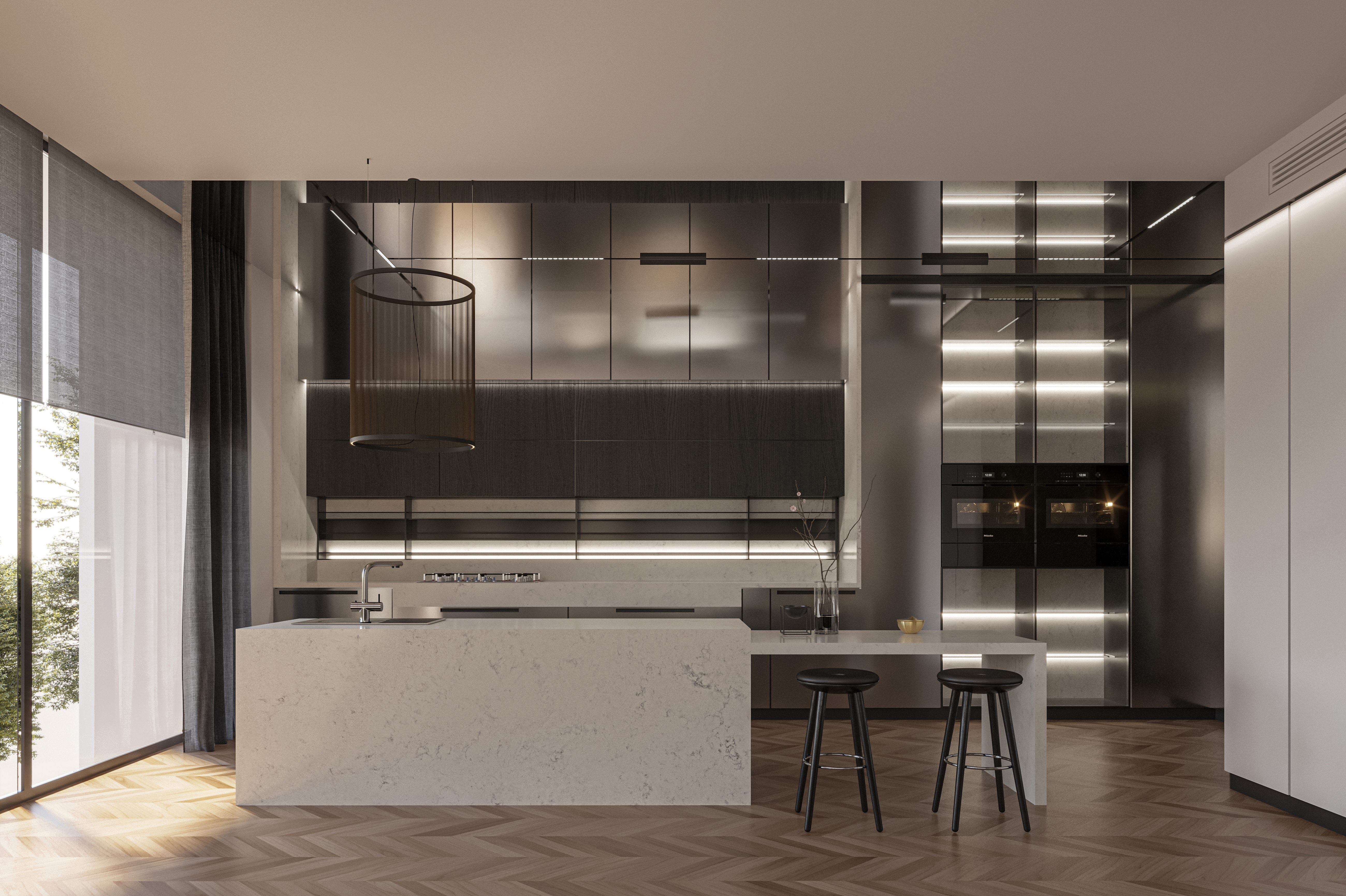 Mirage White Kitchen