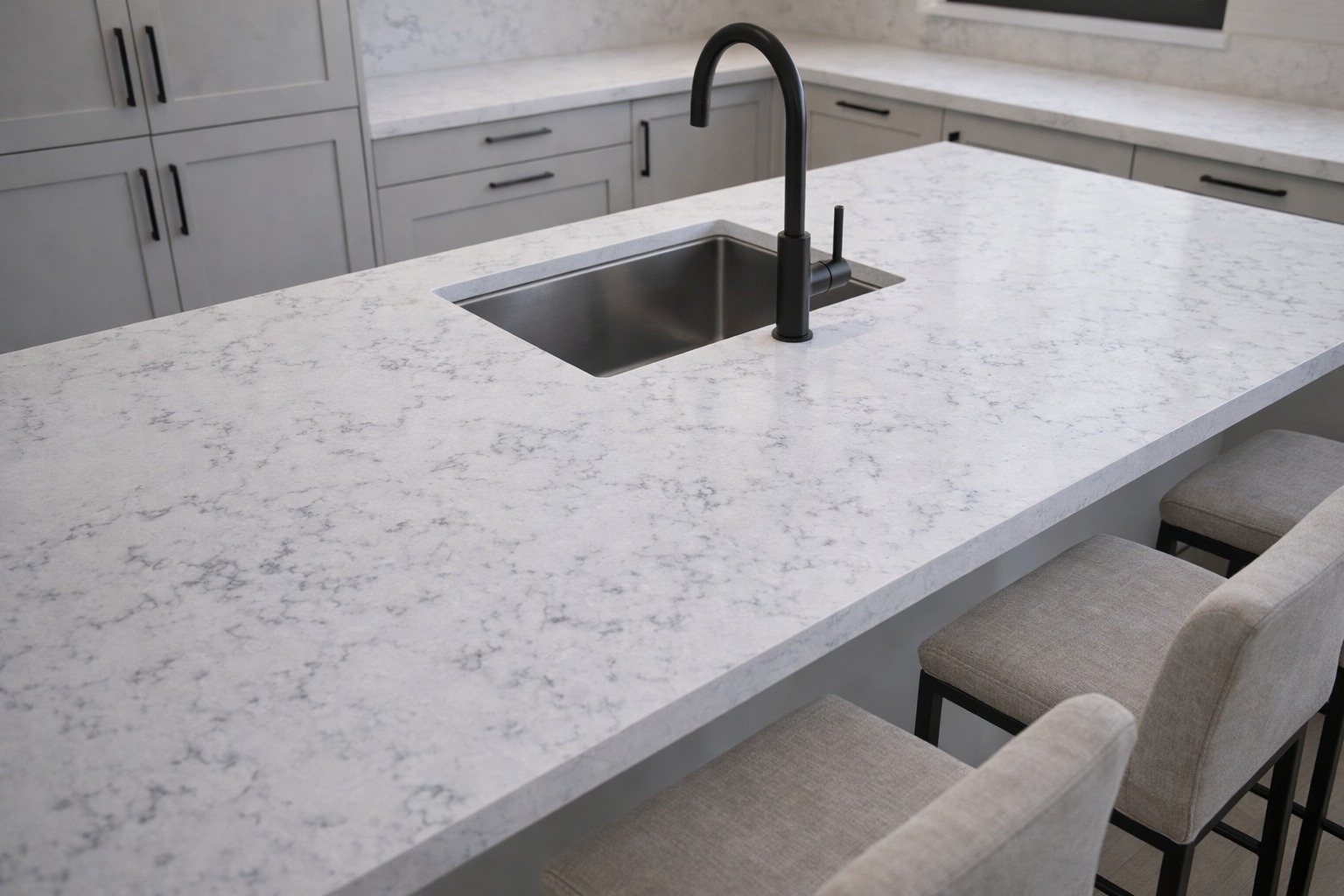 Carrara Jade Kitchen