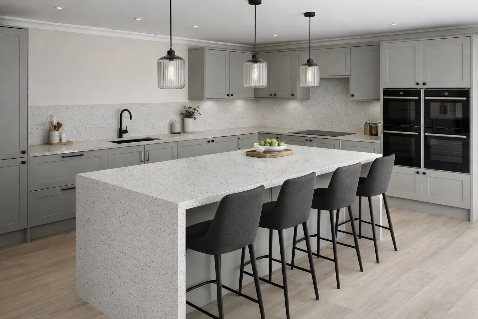 Lustre White Kitchen