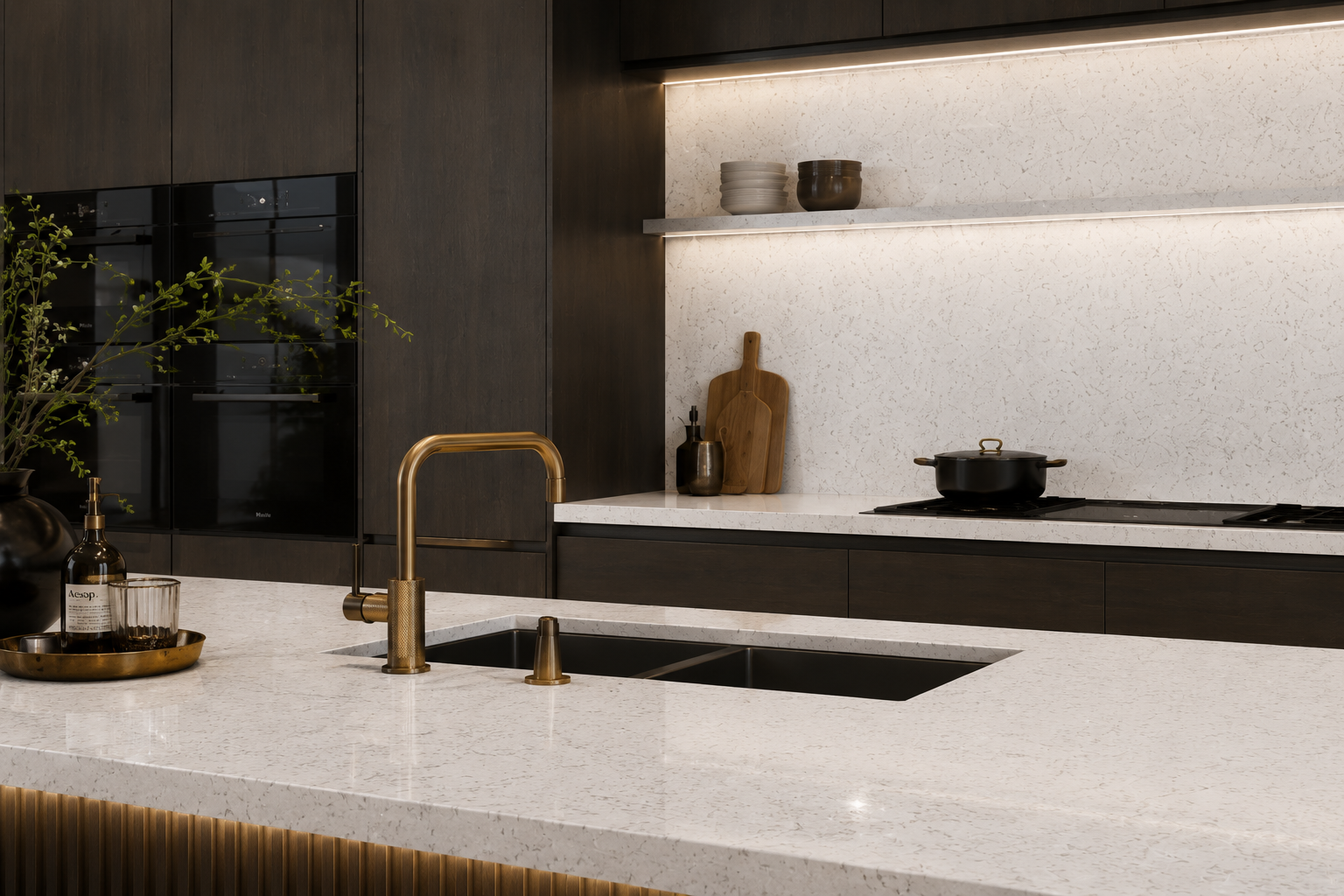 Carrara Jade Kitchen