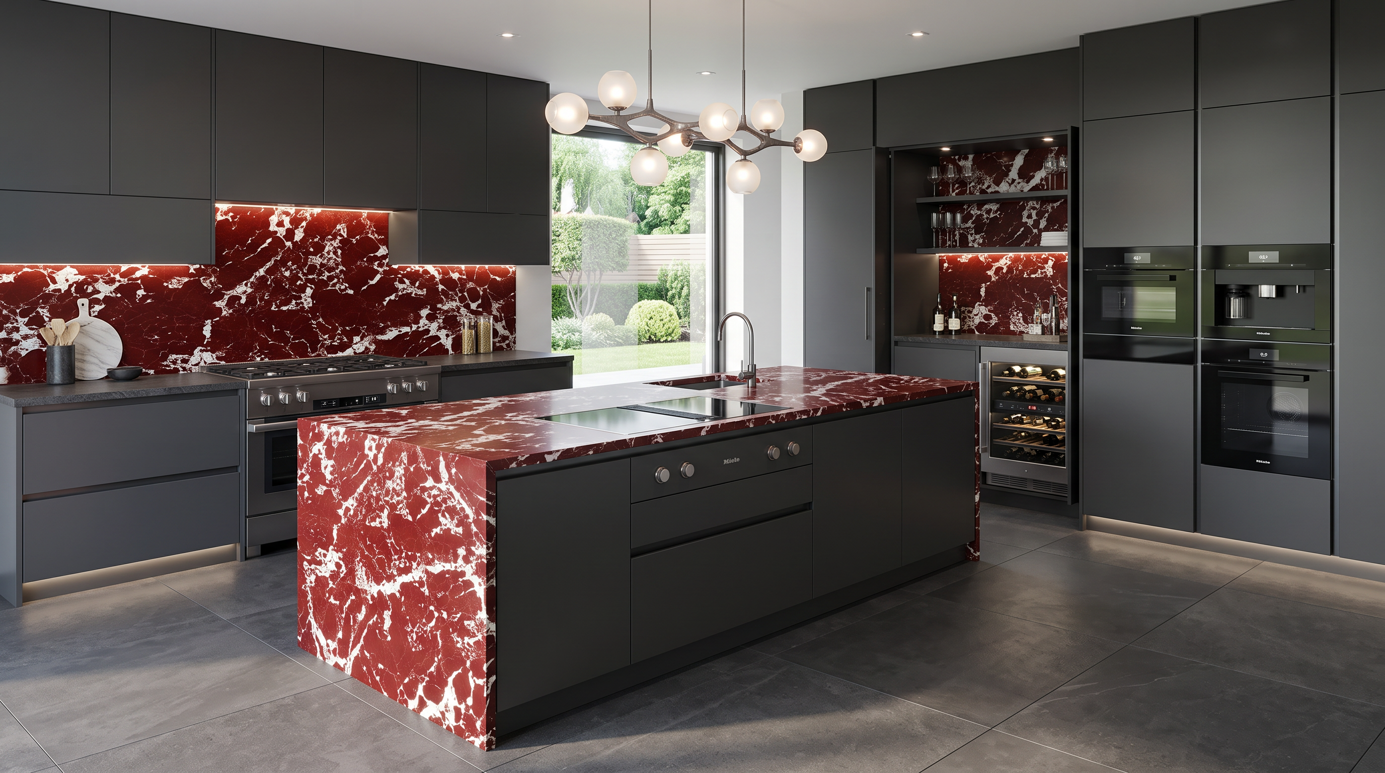 Rosso Levanto Kitchen