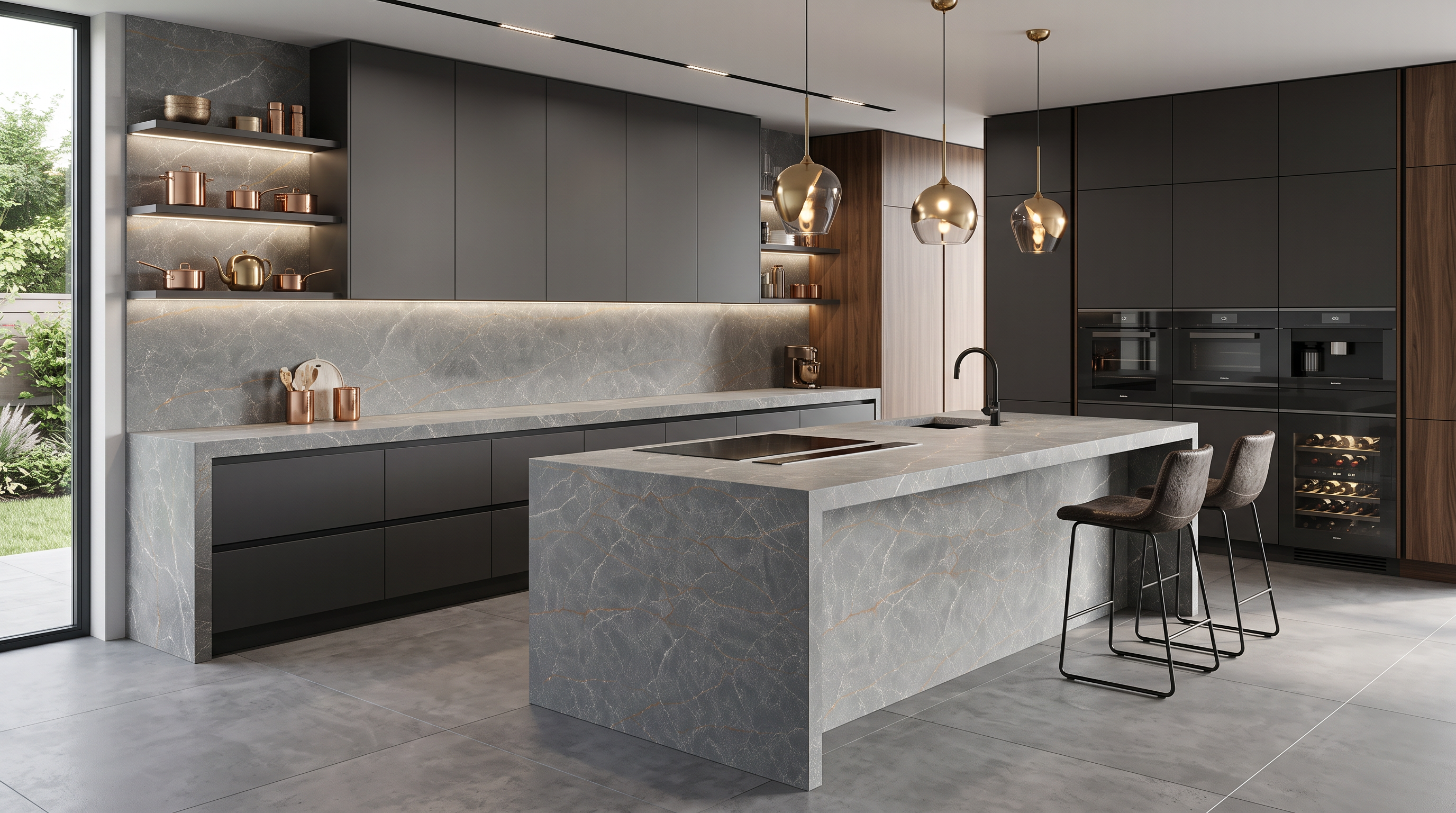Verde Amazonite Kitchen