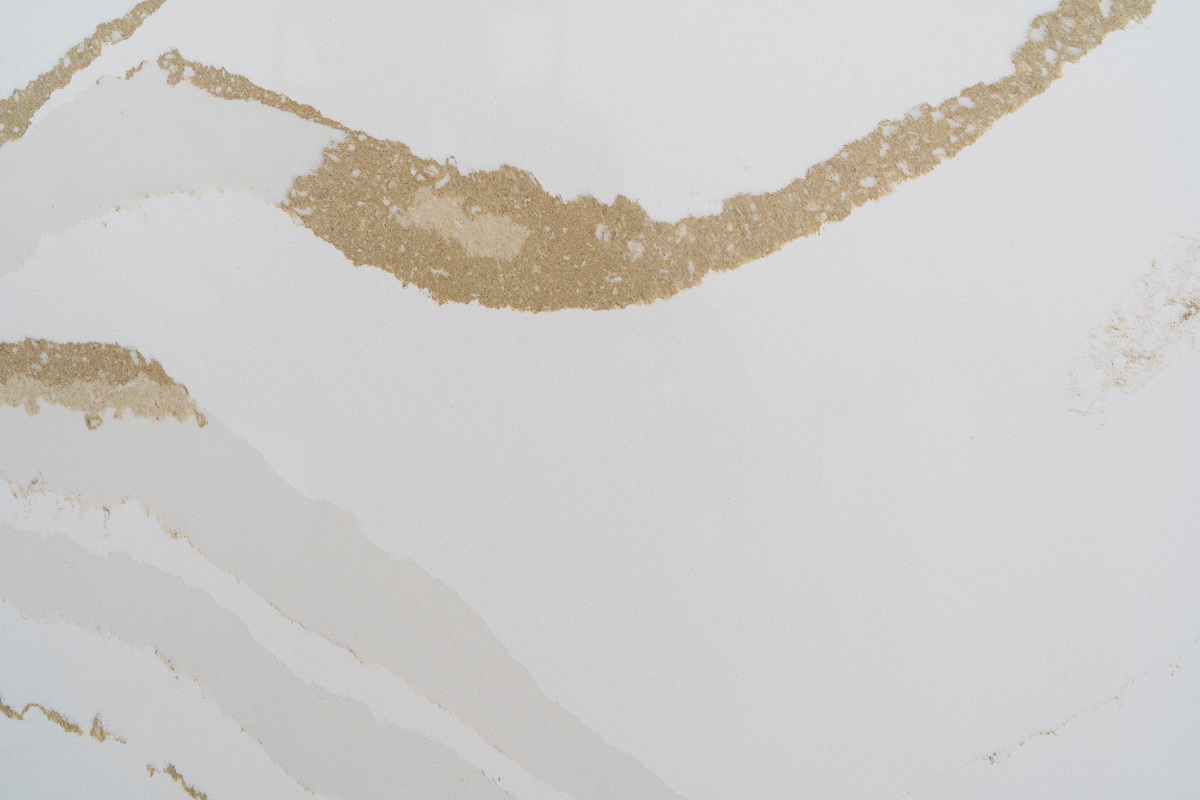 Calacatta Malibu Detail 1 White Brown and Gold